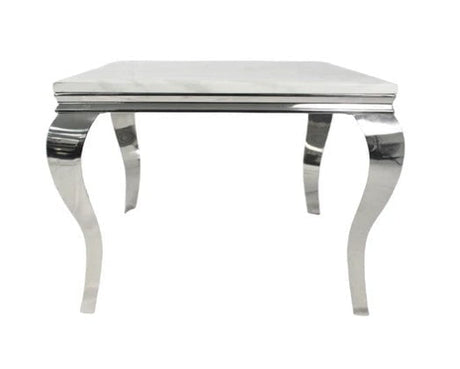 AWST Dining Table Louis 1.0m Square Marble Dining Table