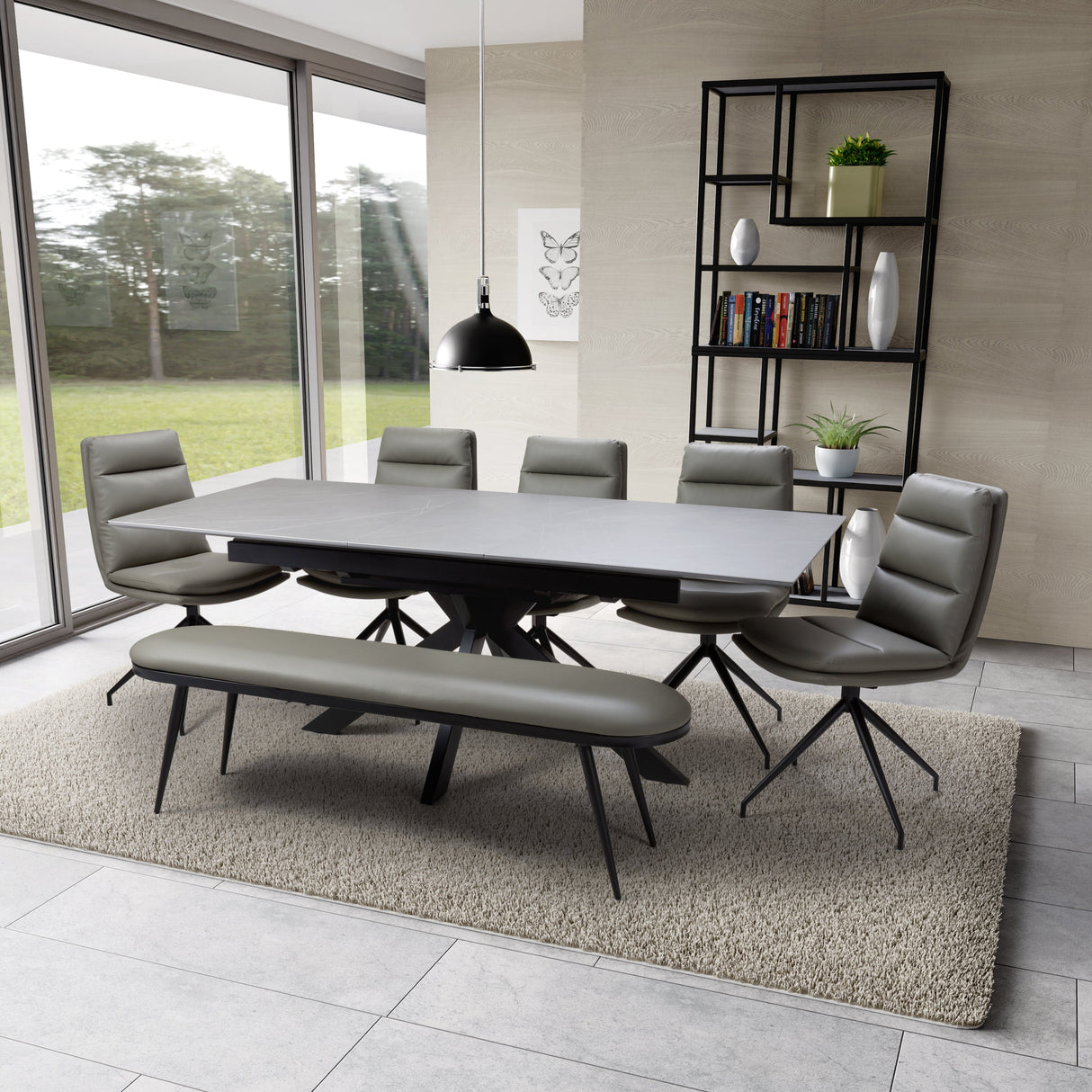 Furniture Link Dining Table Extending Lunar Extending Table 1600mm – 2000mm