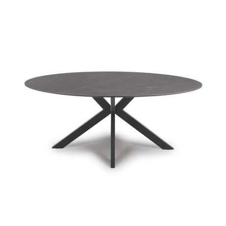 Furniture Link Dining Table Extending Lunar Oval Table 1800mm