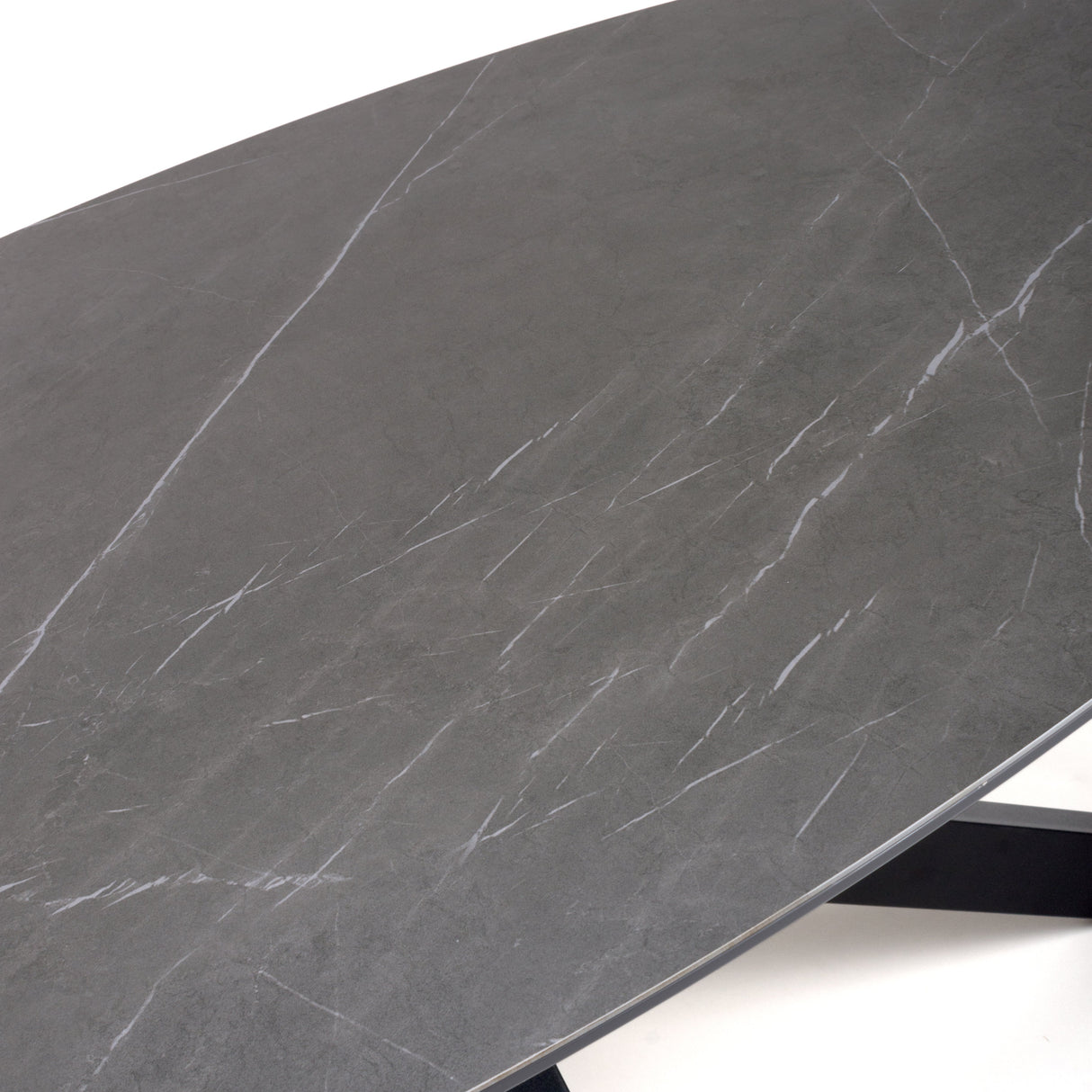 Furniture Link Dining Table Extending Lunar Oval Table 1800mm