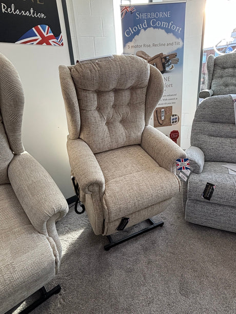 Sherborne Rise & Recliner Lynton Standard Riser Recliner Chair with Lumbar - VAT Exempt