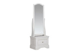 Vida Living Cheval Mirror DefaultTitle Mabel Bone White Cheval Mirror