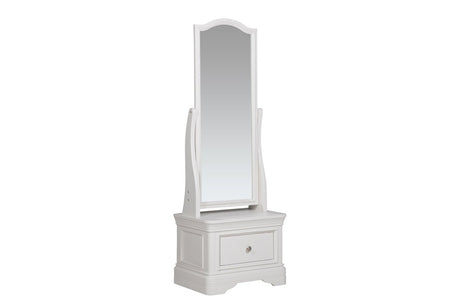 Vida Living Cheval Mirror DefaultTitle Mabel Bone White Cheval Mirror