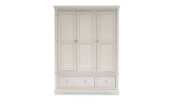 Vida Living Wardrobe DefaultTitle Mabel Taupe 3 Door 2 Drawer Wardrobe