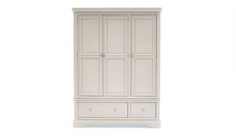 Vida Living Wardrobe DefaultTitle Mabel Taupe 3 Door 2 Drawer Wardrobe