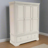 Vida Living Wardrobe DefaultTitle Mabel Taupe 3 Door 2 Drawer Wardrobe