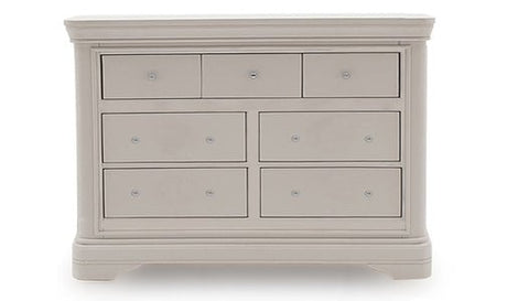 Vida Living Chest of Drawers DefaultTitle Mabel Taupe Dressing Chest of 7 Drawers