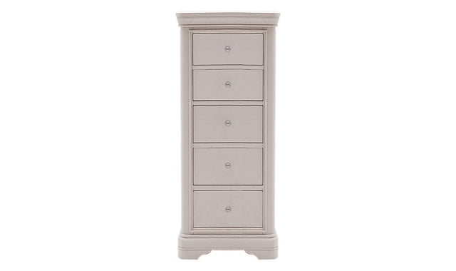 Vida Living Chest of Drawers DefaultTitle Mabel Taupe Tall Chest of 5 Drawers