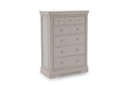Vida Living Chest of Drawers DefaultTitle Mabel Taupe Tall Chest of 8 Drawers