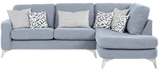 Lebus Corner Sofa Madena Right Hand Facing Chaise Sofa
