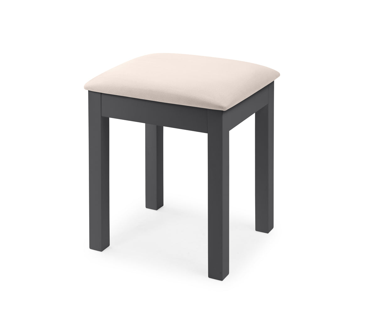 Julian Bowen Dressing Stools Maine Dressing Stool - Anthracite