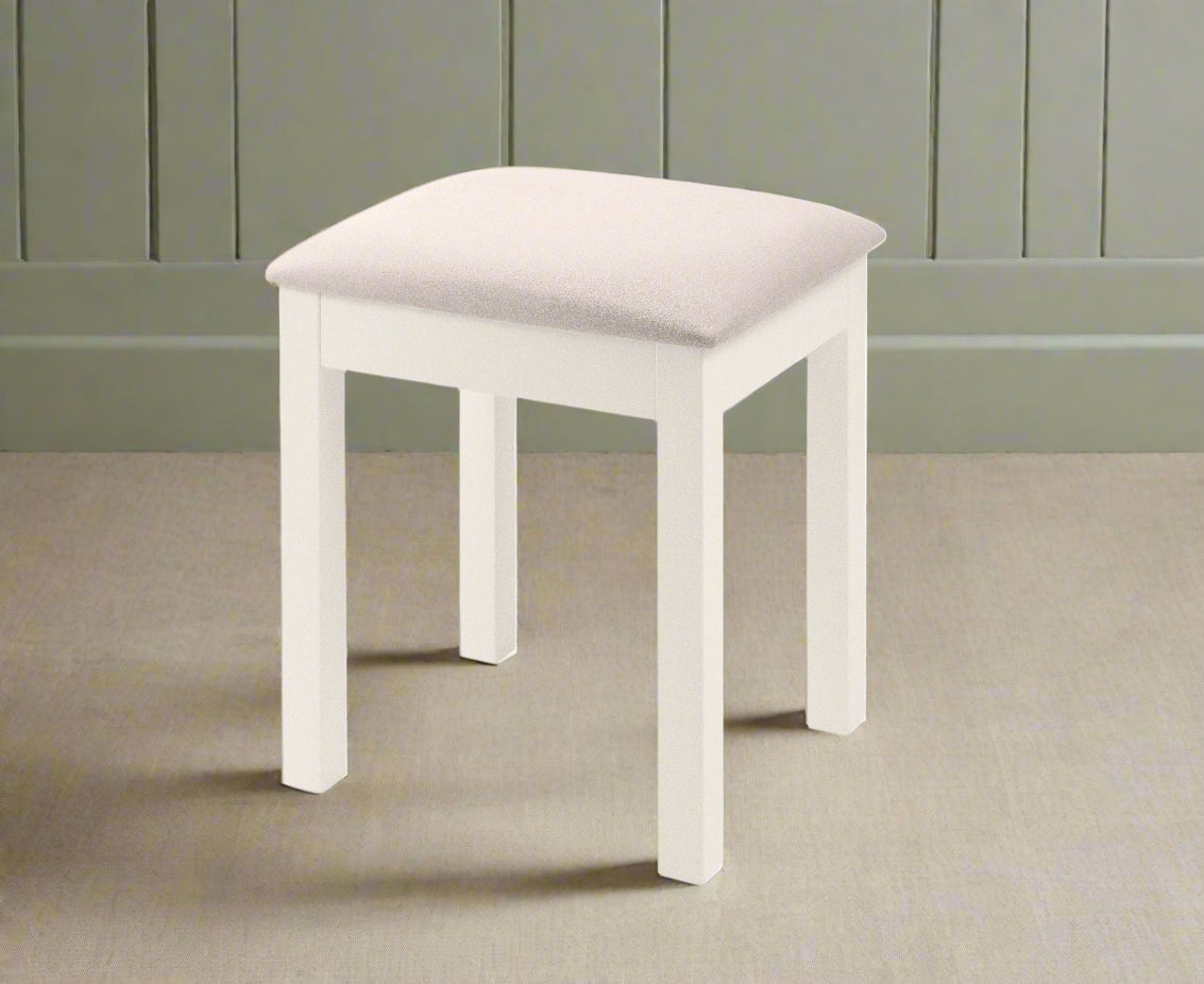 Julian Bowen Dressing Stools Maine Dressing Stool - Surf White