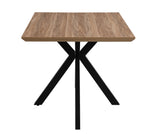 Furniture Link Dining Table Light Walnut Manhattan 1400mm Dining Table