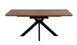 Furniture Link Dining Table Extending Light Walnut Manhattan 1400mm Extending Dining Table