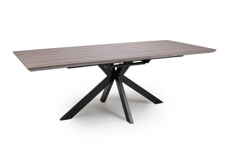 Furniture Link Dining Table Extending Grey Manhattan 1800mm Extending Dining Table
