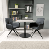 Furniture Link Dining Table Manhattan 800mm Square Dining Table