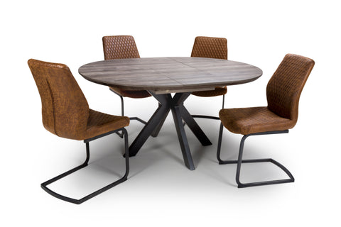 Manhattan Round Extending Dining Table