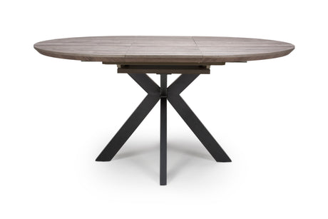 Furniture Link Dining Table Extending Manhattan Round Extending Dining Table