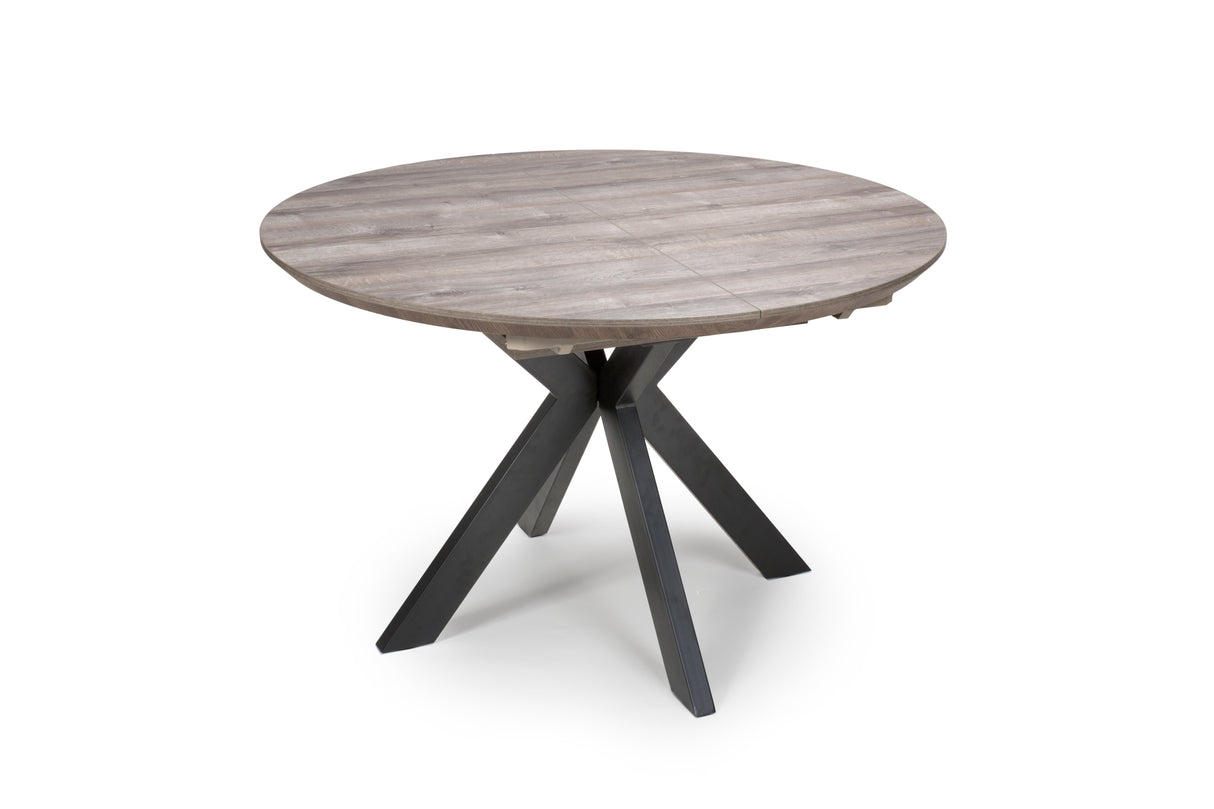 Furniture Link Dining Table Extending Manhattan Round Extending Dining Table