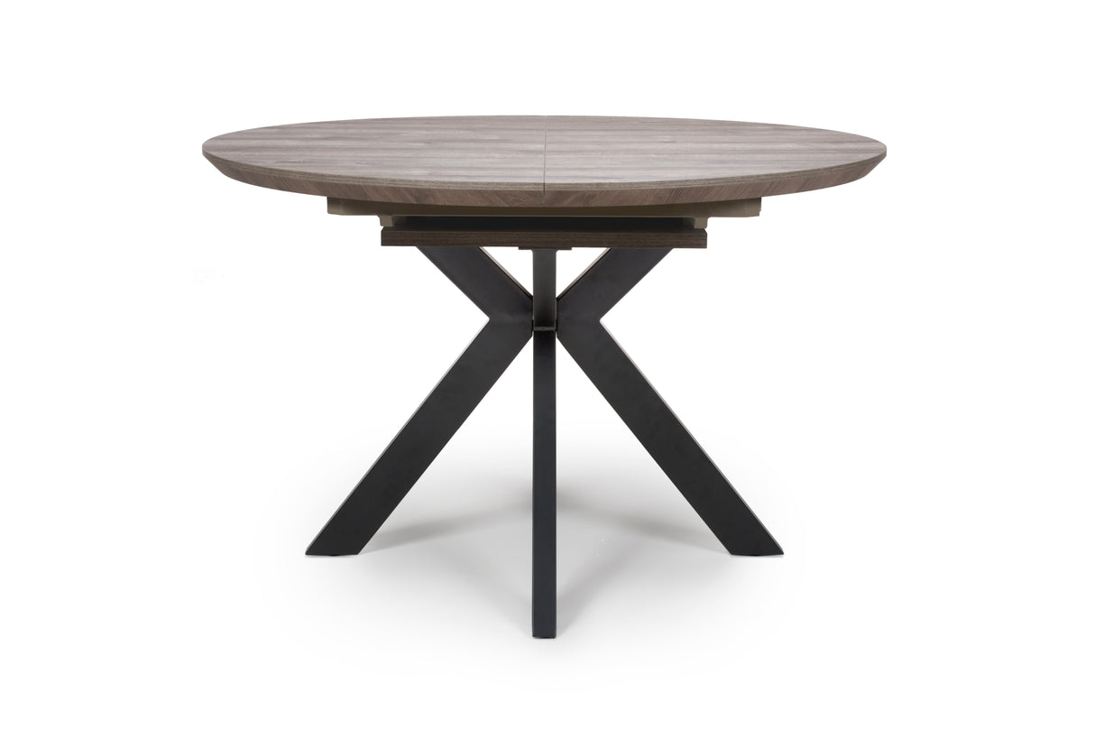 Furniture Link Dining Table Extending Manhattan Round Extending Dining Table