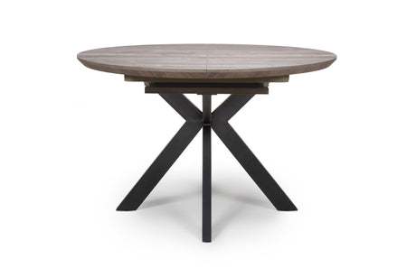 Furniture Link Dining Table Extending Manhattan Round Extending Dining Table