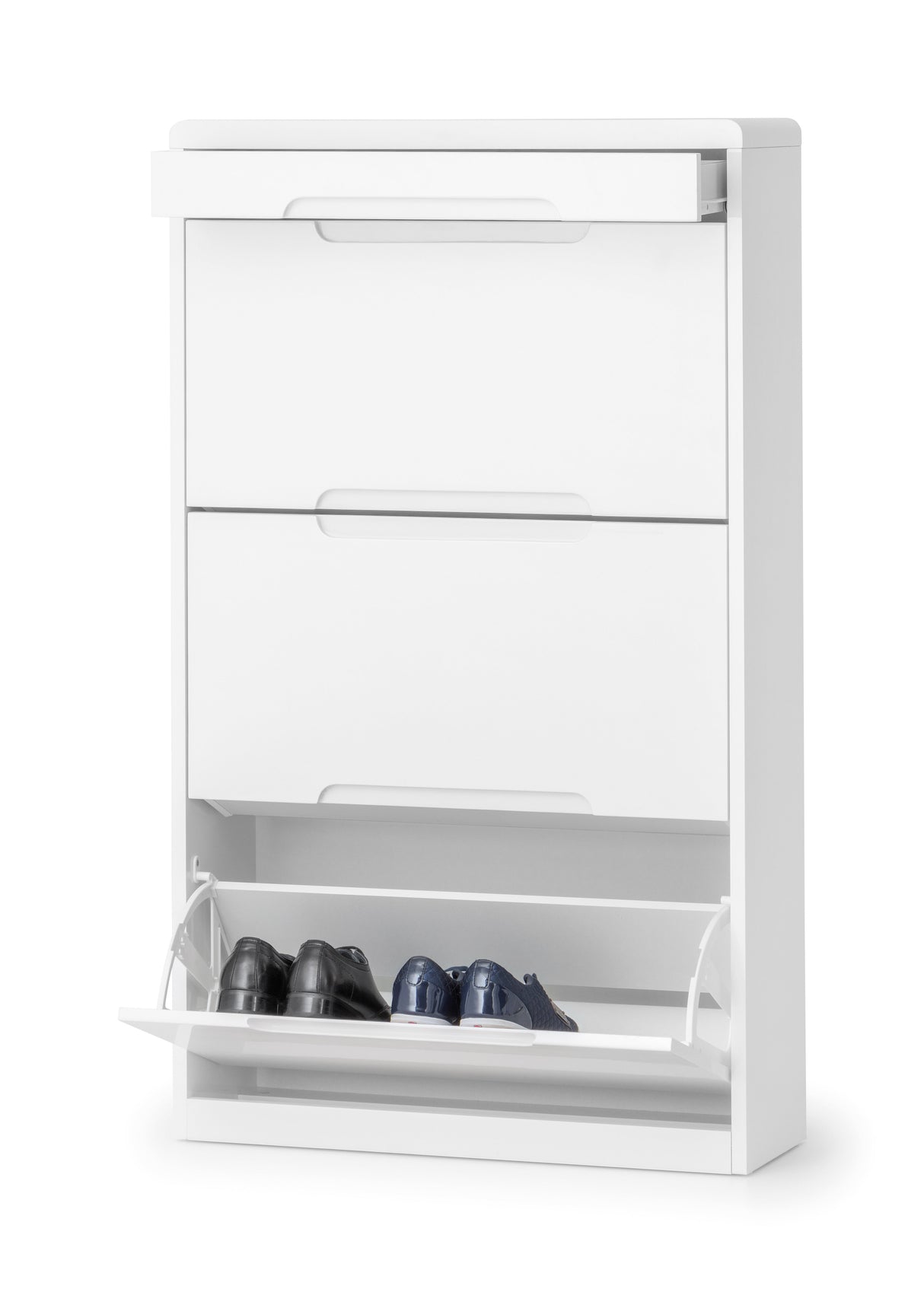 Julian Bowen Shoe Cupboards Manhattan Shoe Cabinet With Drawer