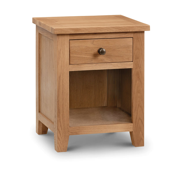 Julian Bowen Bedside Marlborough 1 Drawer Bedside