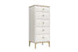 Vida Living Chest of Drawers Marlow Tall 5 Drawer Chest of Drawers