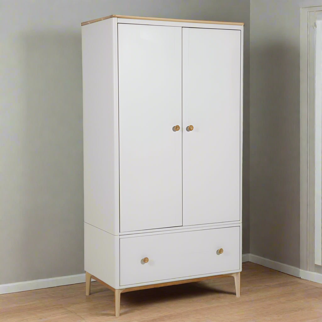 Vida Living Wardrobe Marlow Taupe 2 Door Wardrobe