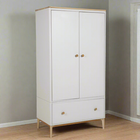 Vida Living Wardrobe Marlow Taupe 2 Door Wardrobe