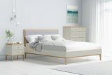 Vida Living Bedside Table Marlow Taupe Bedside Table