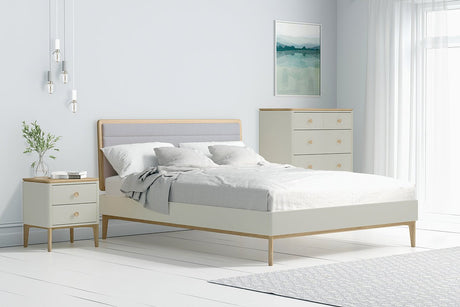 Vida Living Bedside Table Marlow Taupe Bedside Table