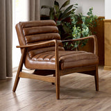 Julian Bowen Accent Chair Marshall Accent Chair - Brown