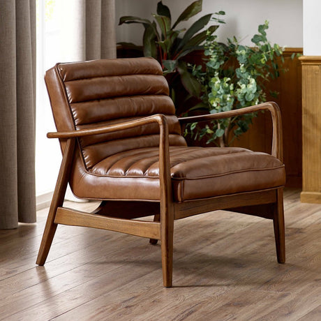 Julian Bowen Accent Chair Marshall Accent Chair - Brown