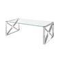 Torelli Coffee Table DefaultTitle Maxi Glass & Chrome Coffee Table