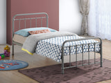 Time Living Bed Frame Single 90cm / Pebble Miami Metal Bed Frame