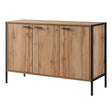 Heartlands Furniture Shoe Cupboard Michigan 3 Door Shoe Cabinet