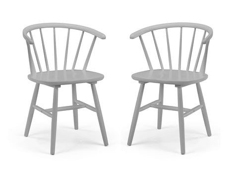 Jazz Fabric Chairs Slate Grey - Sold in fours