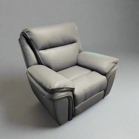 AWST Armchair Grey Montana Manual Reclining Armchair
