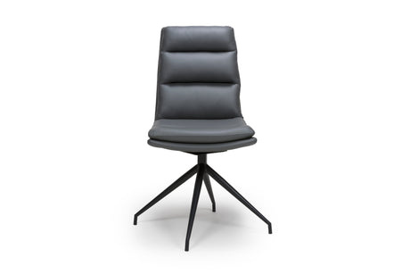 Furniture Link Dining Bench Nobo Grey Swivel Dining Chair (Sold in Pairs)