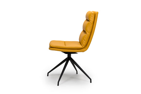 Furniture Link Dining Bench Nobo Ochre Swivel Dining Chair (Sold in Pairs)