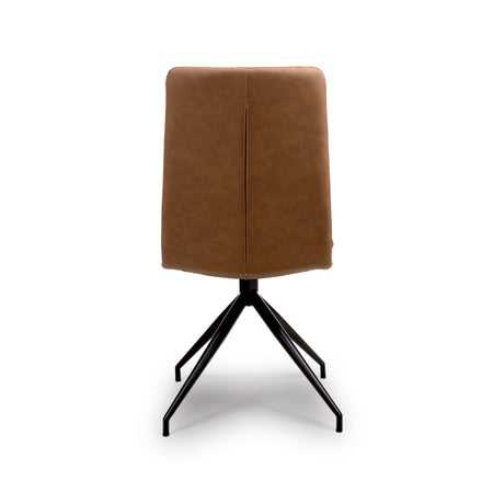 Furniture Link Dining Chair Nobo Tan Swivel Dining Chair (Sold in Pairs)