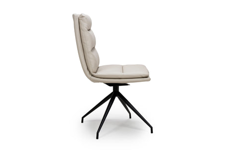 Furniture Link Dining Chair Nobo Taupe Swivel Dining Chair (Sold in Pairs)
