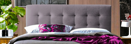 Time Living Bed Frame Novara Fabric Bed Frame