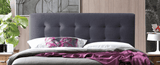 Time Living Bed Frame Novara Fabric Bed Frame