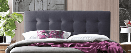 Time Living Bed Frame Novara Fabric Bed Frame