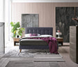 Time Living Bed Frame Double 135cm / Dark Grey Novara Fabric Bed Frame
