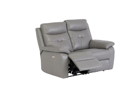 Earth Collection Reclining Sofas Novona Leather Electric Reclining 2 Seater Sofa