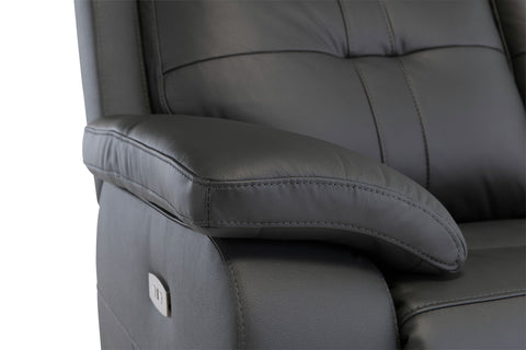 Earth Collection Reclining Sofas Novona Leather Electric Reclining 2 Seater Sofa