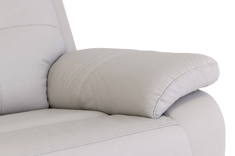 Earth Collection Reclining Sofas Novona Leather Electric Reclining 2 Seater Sofa